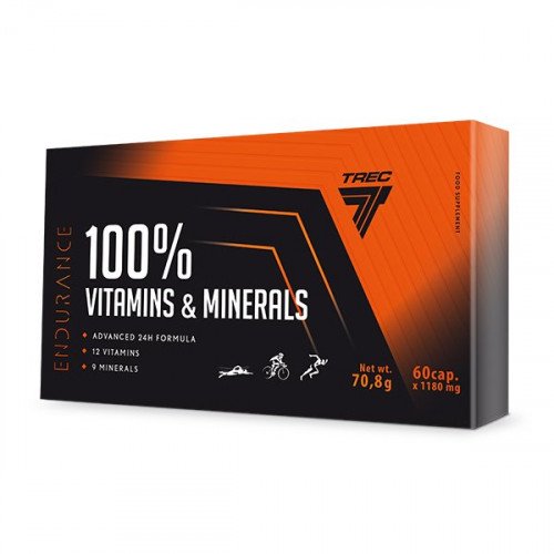 Trec Nutrition Enudrance 100% Vitamins & Minerals  - 60 caps