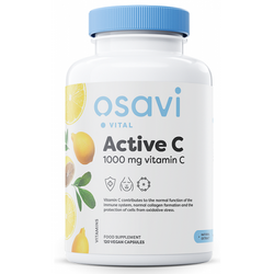 Osavi Active C - 1000mg Vitamin C  - 120 vegan caps