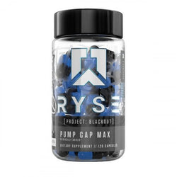 RYSE Pump Cap Max - Project Blackout  - 120 caps