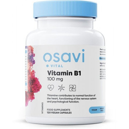 Osavi Vitamin B1 - 100mg  - 120 vegan caps