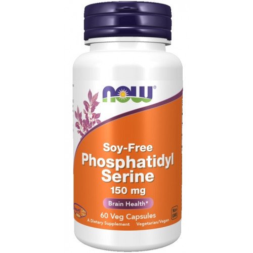 NOW Foods Phosphatidyl Serine - 150mg Soy Free  - 60 vcaps