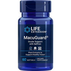 Life Extension MacuGuard Ocular Support with Saffron  - 60 softgels