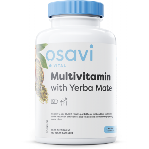 Osavi Multivitamin with Yerba Mate - Multivitamin with Yerba Mate  - 180 vegan caps