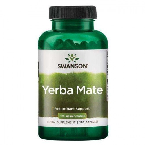 Swanson Yerba Mate, 125mg  - 120 caps