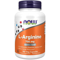 NOW Foods L-Arginine - 700mg  - 180 vcaps