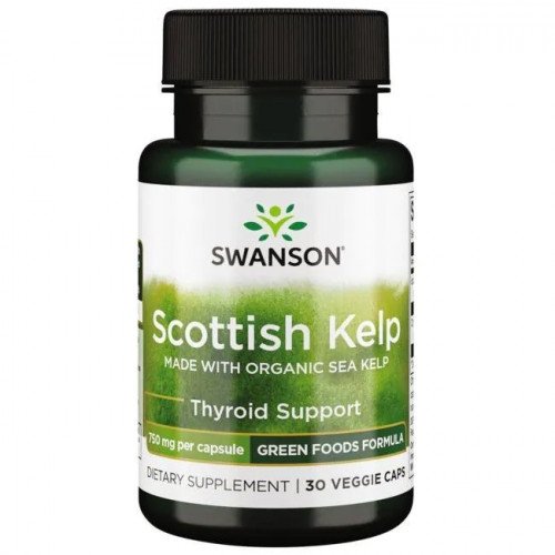 Swanson Scottish Kelp, 750mg  - 30 vcaps