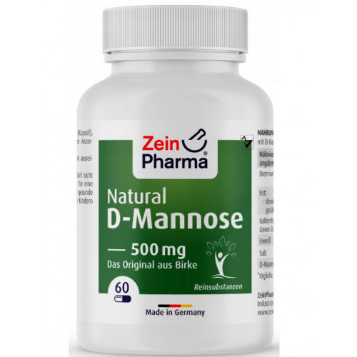 Zein Pharma Natural D-Mannose, 500mg  - 60 caps