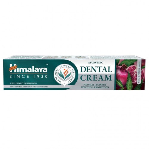 Himalaya Ayurvedic Dental Cream with Natural Fluoride  - 100 grams