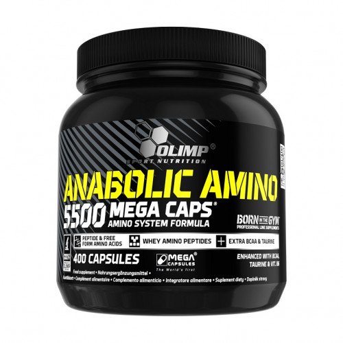 Olimp Nutrition Anabolic Amino 5500, Mega Caps  - 400 caps