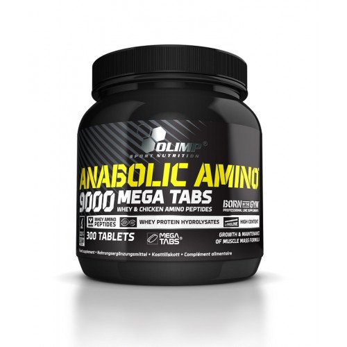 Olimp Nutrition Anabolic Amino 9000, Mega Tabs  - 300 tablets