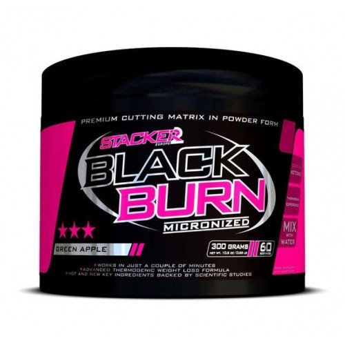 Stacker2 Europe Black Burn Micronized  - 300 grams