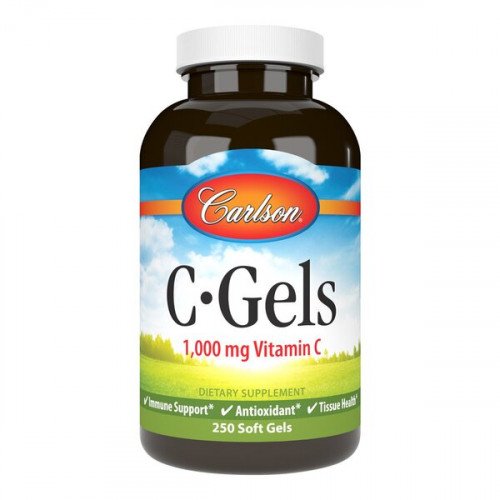 Carlson Labs C-Gels, 1000mg  - 250 softgels