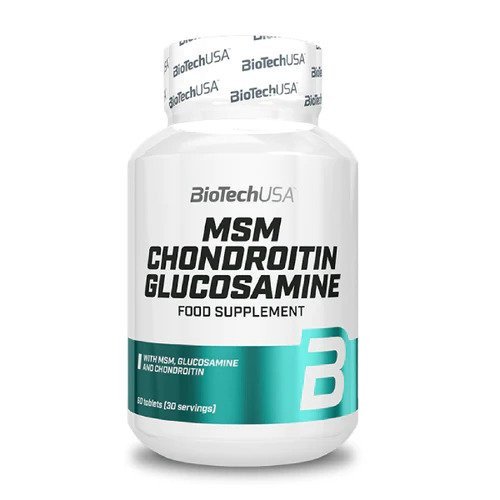 BioTechUSA MSM Chondroitin Glucosamine  - 60 tablets