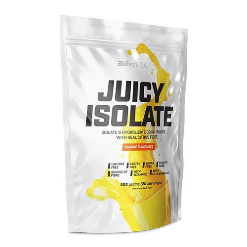 BioTechUSA Juicy Isolate, Orange  - 500 grams