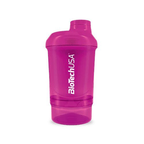 BioTechUSA Accessories Wave+ Shaker - Magenta  - 300 ml. (+ 150 ml.)