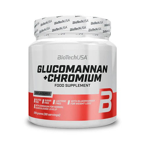 BioTechUSA Glucomannan + Chromium  - 225 grams
