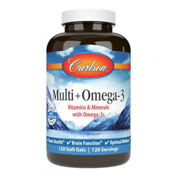 Carlson Labs Multi + Omega-3  - 120 softgels