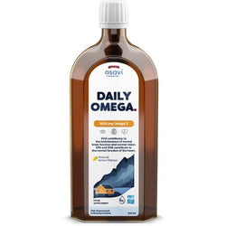 Osavi Daily Omega - 1600mg Omega 3 (Natural Lemon)  - 500 ml.