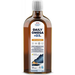 Osavi Daily Omega + D3 - 1600mg Omega 3 (Natural Lemon)  - 250 ml.