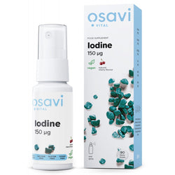 Osavi Iodine Oral Spray, 150mcg (Cherry)  - 26 ml.