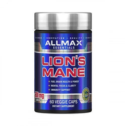 AllMax Nutrition Lion's Mane, 600mg  - 60 veggie caps