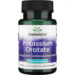 Swanson Potassium Orotate, 99mg  - 60 caps