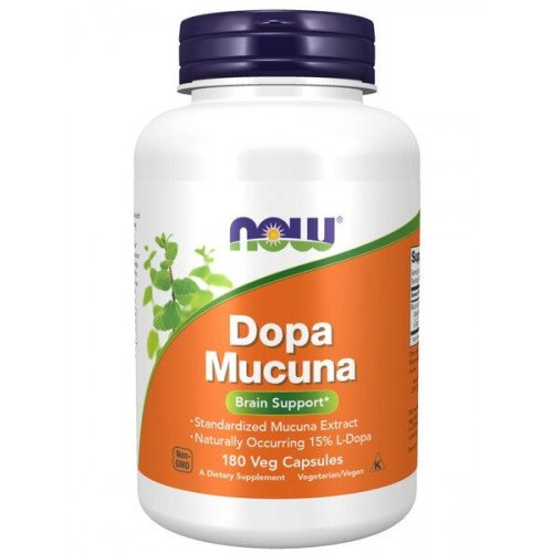 NOW Foods DOPA Mucuna - DOPA Mucuna  - 180 vcaps