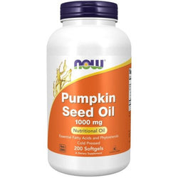 NOW Foods Pumpkin Seed Oil - 1000mg  - 200 softgels