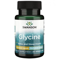 Swanson Glycine - 500mg  - 60 vcaps