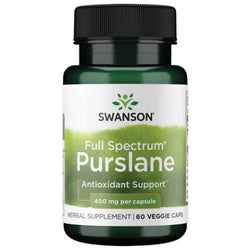 Swanson Full Spectrum Purslane, 400mg  - 60 vcaps