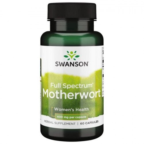 Swanson Full Spectrum Motherwort, 400mg  - 60 caps