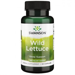 Swanson Wild Lettuce, 450mg  - 60 caps