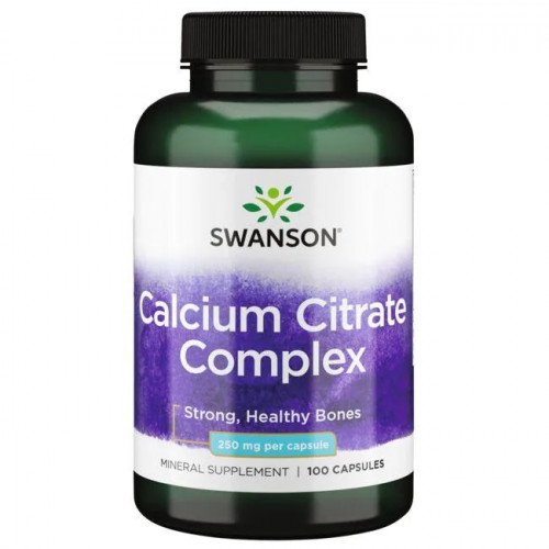 Swanson Calcium Citrate Complex - 250mg  - 100 caps