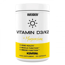 Weider Vitamin D3/K2 + Magnesium  - 120 caps