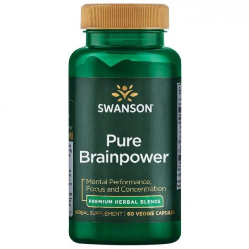 Swanson Pure Brainpower  - 60 vcaps