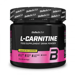 BioTechUSA L-Carnitine Drink Powder, Lemon Ice Tea  - 150 grams