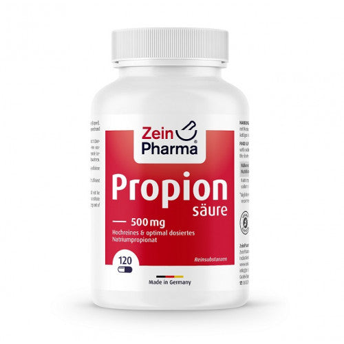 Zein Pharma Propionic Acid, 500mg  - 120 caps