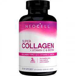 NeoCell Super Collagen + Vitamin C & Biotin - Super Collagen + Vitamin C & Biotin  - 180 tablets