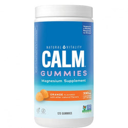 Natural Vitality Calm Gummies - Orange  - 120 gummies