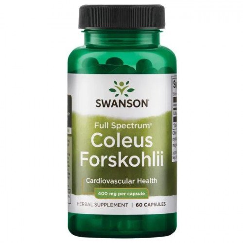 Swanson Full Spectrum Coleus Forskohlii, 400mg  - 60 caps