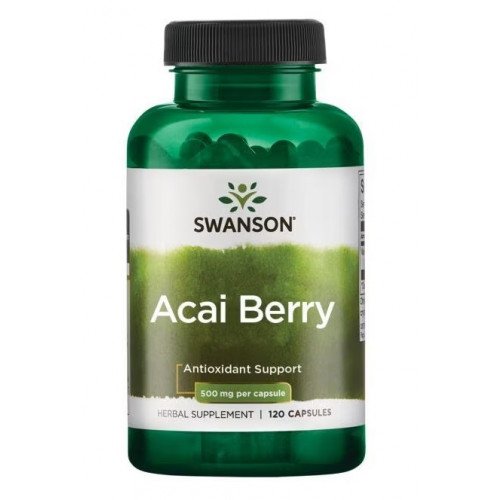 Swanson Acai Berry, 500mg  - 120 caps