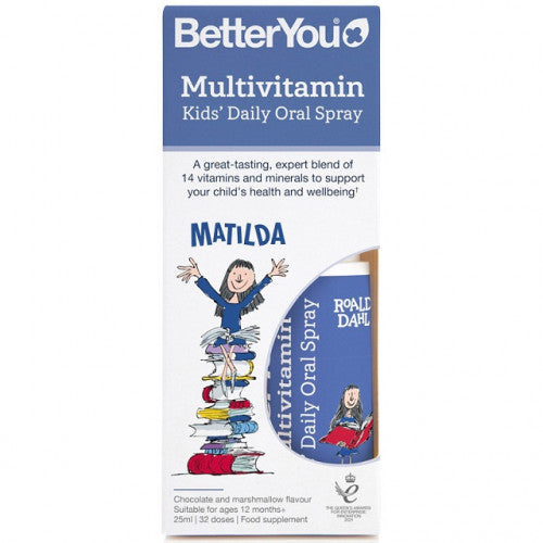 BetterYou Multivitamin Kids' Daily Oral Spray, Chocolate and Marshmallow  - 25 ml.