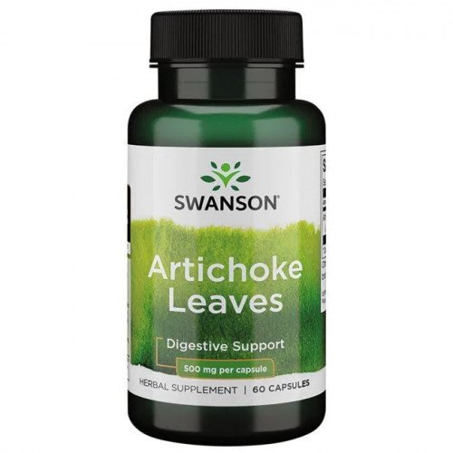 Swanson Artichoke Leaves, 500mg  - 60 caps