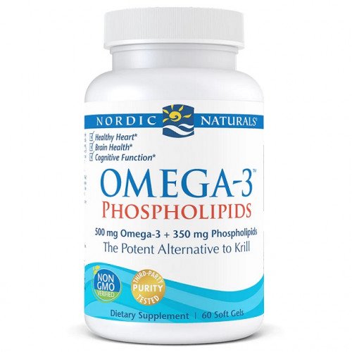 Nordic Naturals Omega-3 Phospholipids, 500mg  - 60 softgels