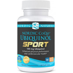 Nordic Naturals Nordic CoQ10 Ubiquinol Sport, 100mg  - 60 softgels