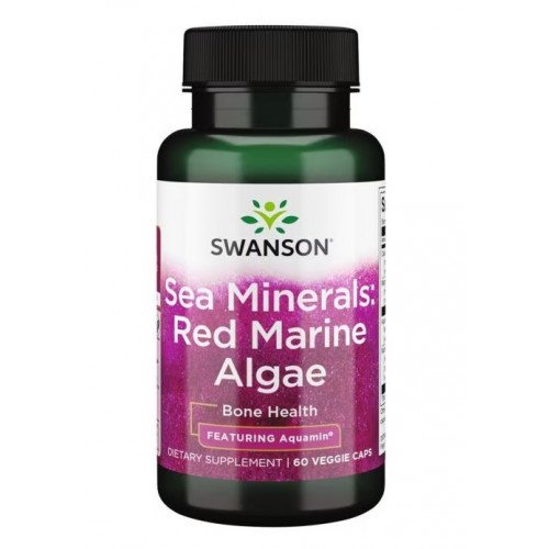 Swanson Sea Minerals: Red Marine Algae  - 60 vcaps