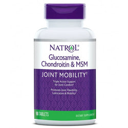 Natrol Glucosamine Chondroitin & MSM  - 90 tablets