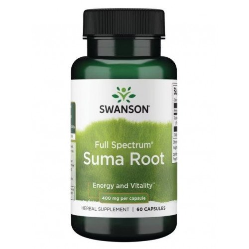 Swanson Full Spectrum Suma Root, 400mg  - 60 caps