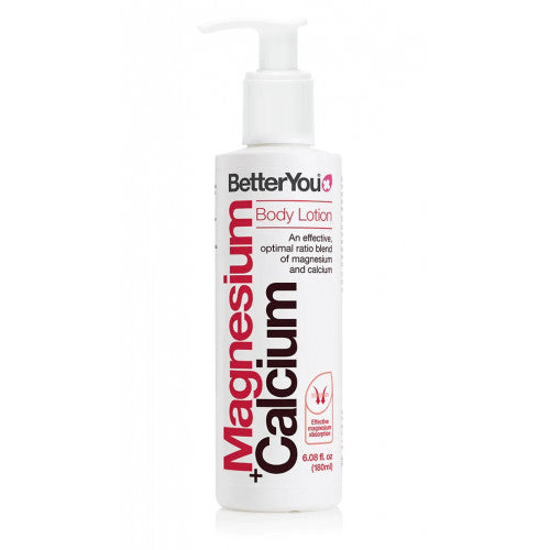 BetterYou Magnesium + Calcium Body Lotion  - 180 ml.