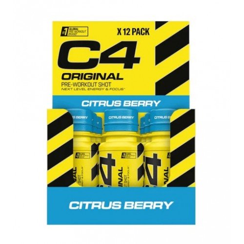 Cellucor C4 Original Pre-Workout Shot  - 12 x 60 ml.